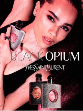NIB New Yves Saint Laurent YSL Black Opium Eau de Parfum 0.25 fl oz 7.5 ml